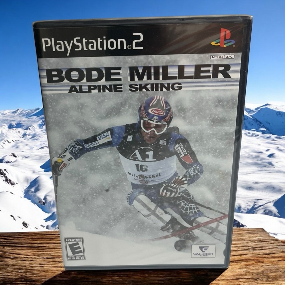 Bode Miller‎ Alpine Skiing Sony PlayStation 2 2006 PS2 Sealed New